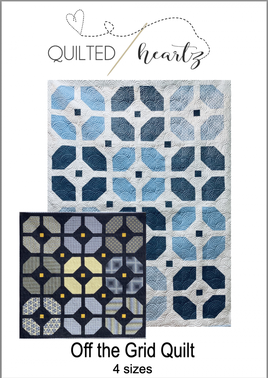 Off The Grid Quilt Pattern (Digital Copy Only)