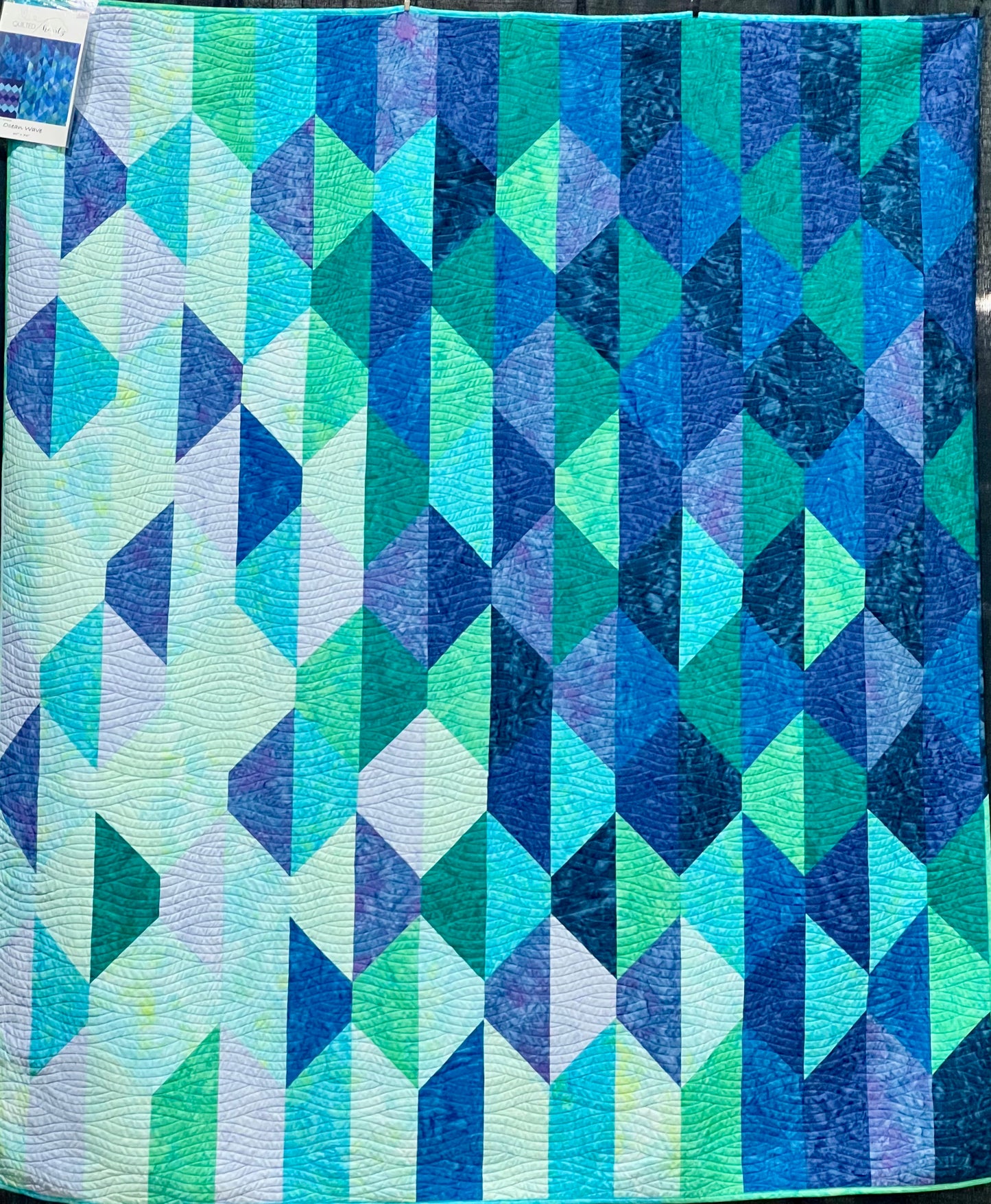 Ocean Wave Quilt Pattern*