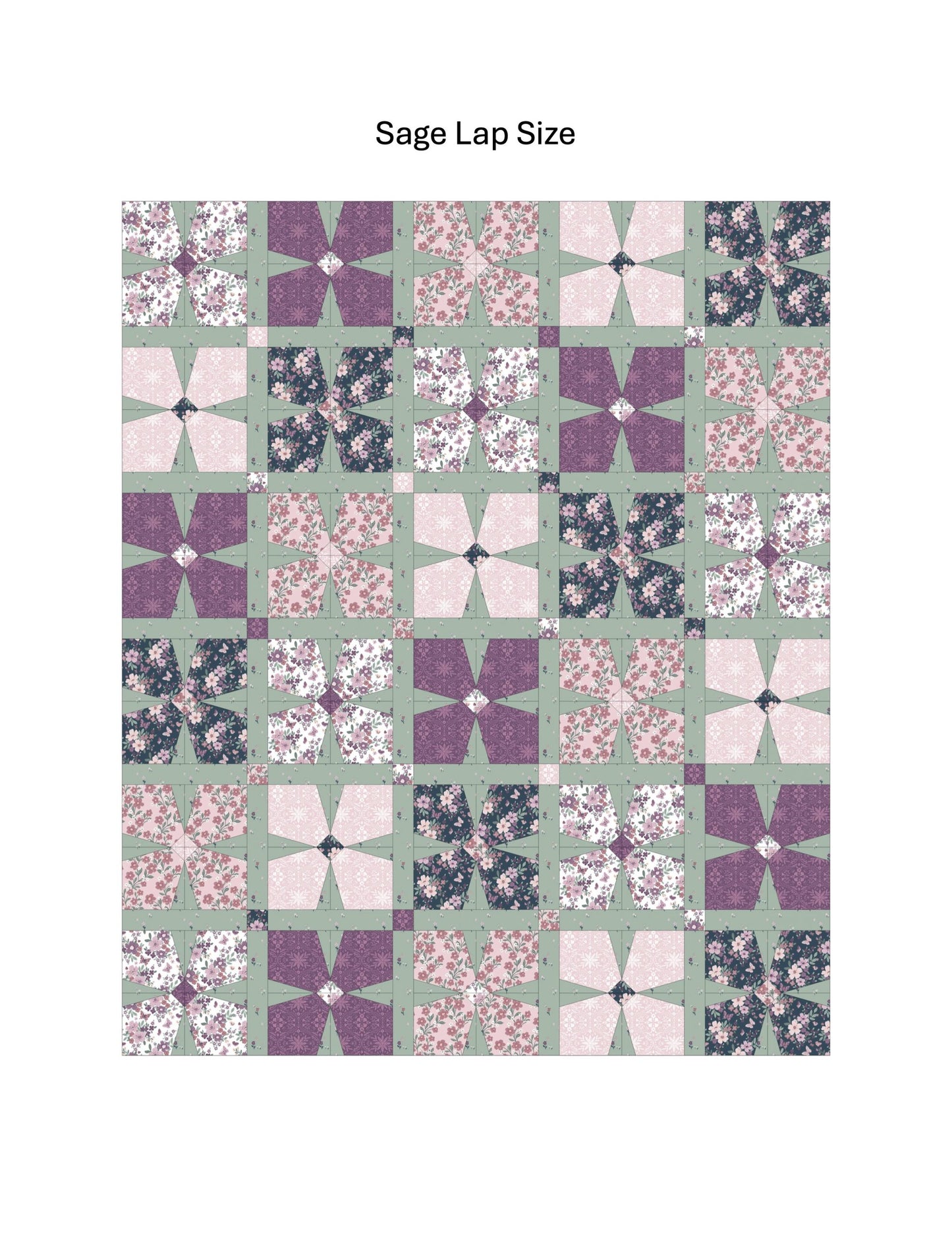 Simply Sage Quilt Pattern (Digital Copy Only)