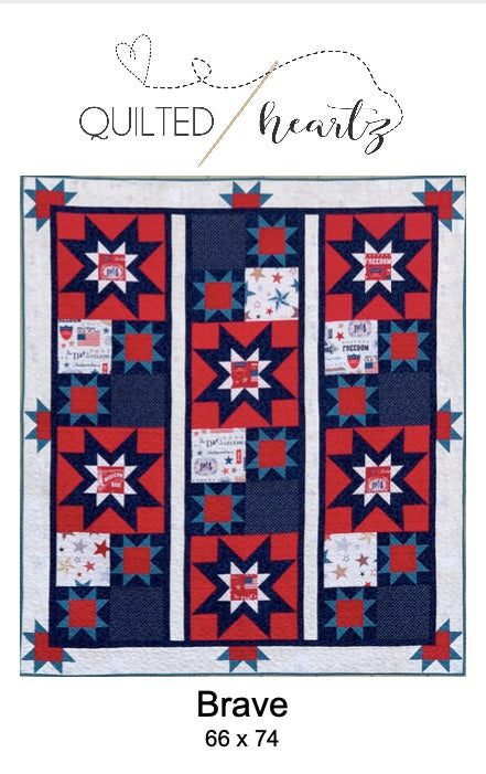 Brave Quilt Pattern (Digital Copy Only)