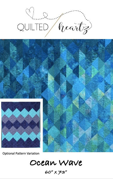 Ocean Wave Quilt Pattern (Digital Copy Only)