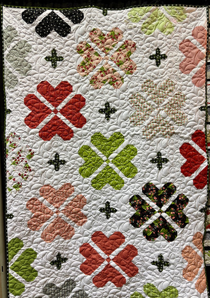 Clovered In Love Quilt Pattern (Digital Copy Only)