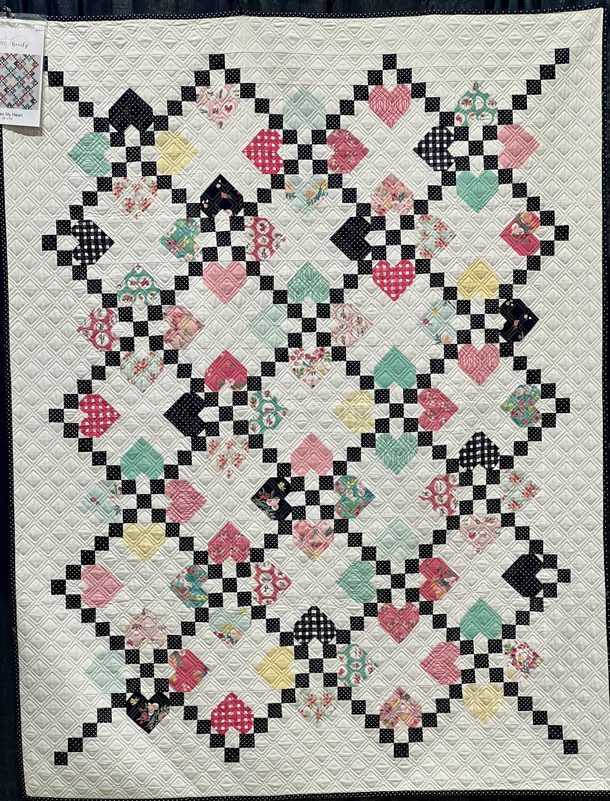 Cross My Heart Quilt Kit – Quilted Heartz