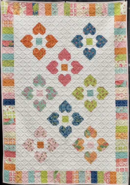 Sweet Blooms Quilt Kit