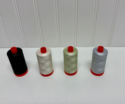 Quilted Heartz Aurifil Thread