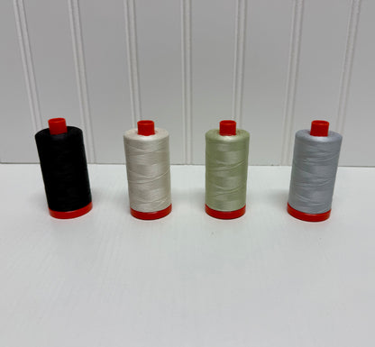 Quilted Heartz Aurifil Thread