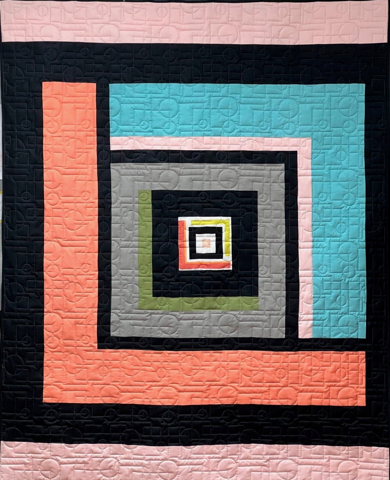 Urban Cabin Quilt Kit (BACK ONLY)