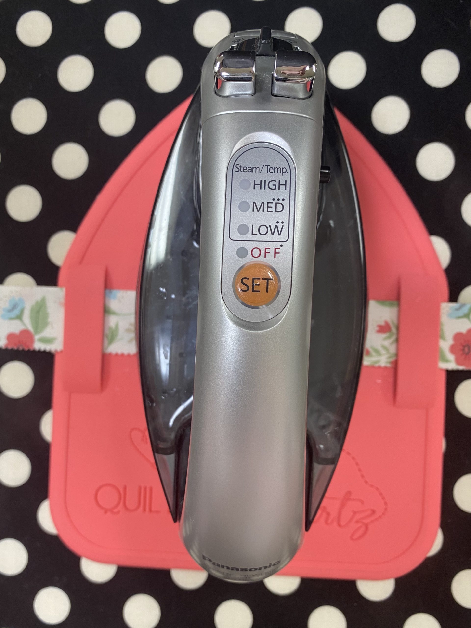 Binding EazeCoral Quilted Heartz